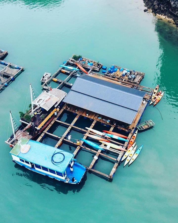 Eco Floating Farm Stay Cai Beo Chan Chau Esterno foto