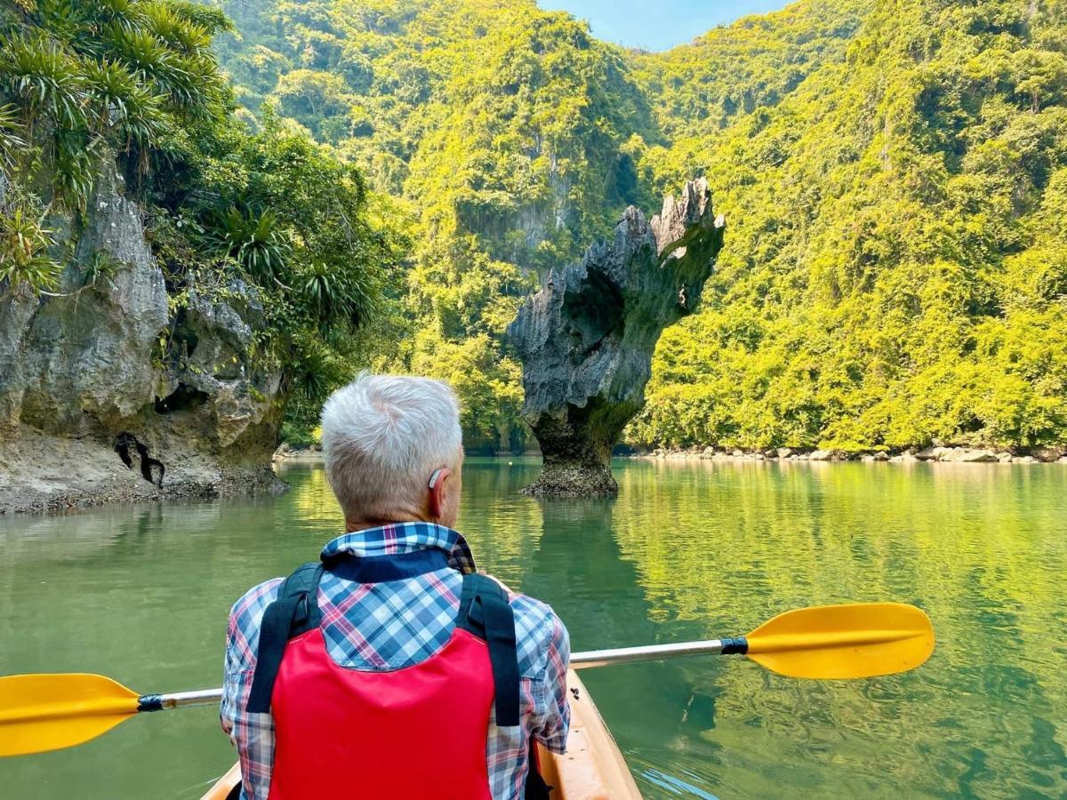 Eco Floating Farm Stay Cai Beo Chan Chau Esterno foto