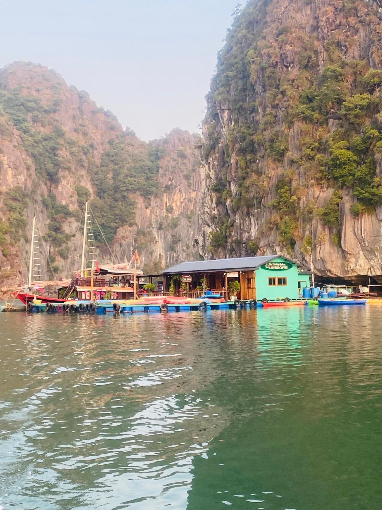 Eco Floating Farm Stay Cai Beo Chan Chau Esterno foto